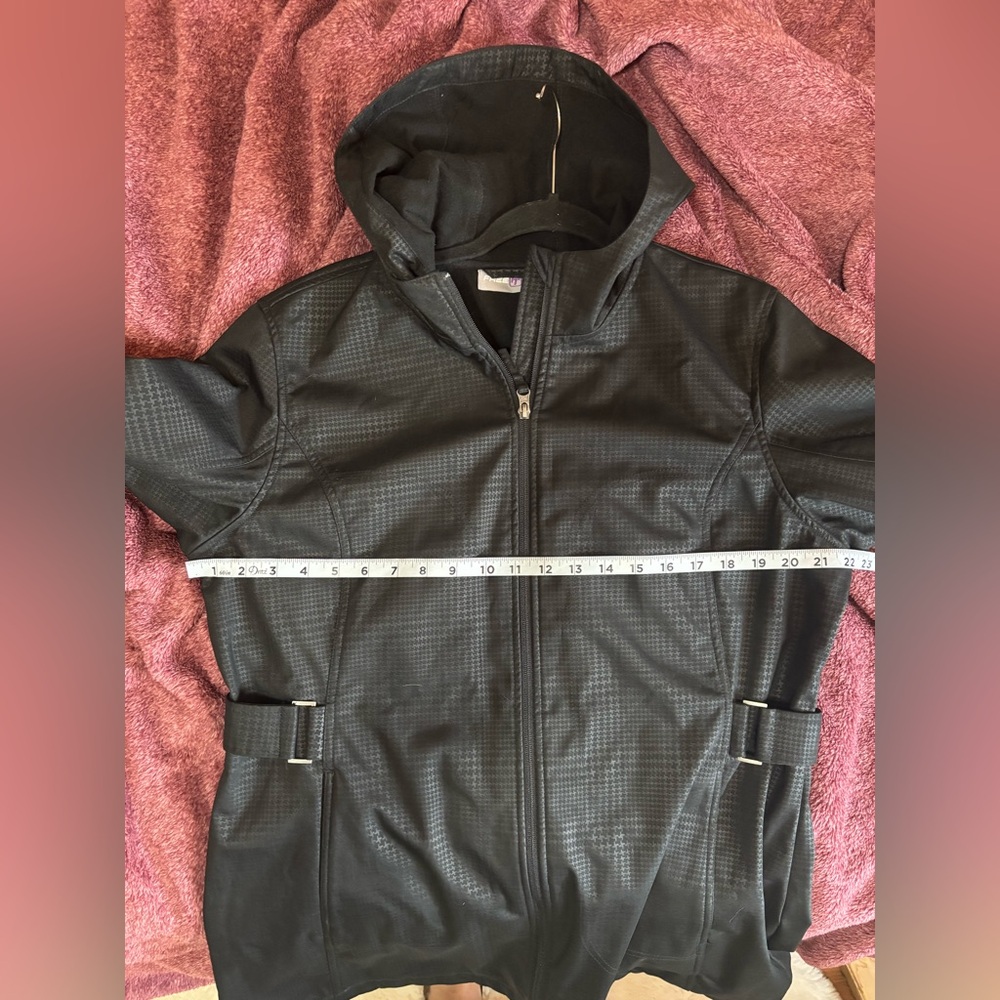 Women's Short Black Trench Coat
